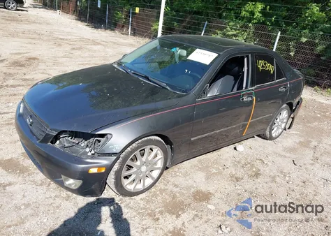 2003 Lexus Is 300 из США, поврежденный, VIN JTHBD192430074659